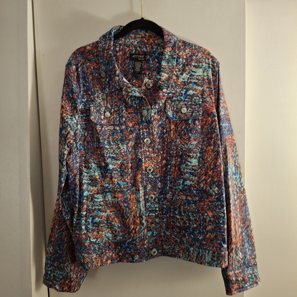 Attyre New York Multicolor Women's Jacket